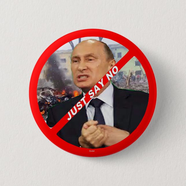 Macaron Rond 5 Cm Bouton Non Vlad (Devant)