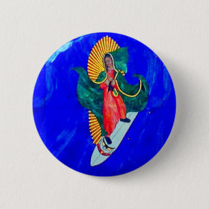 Macaron Rond 5 Cm bouton nun surf