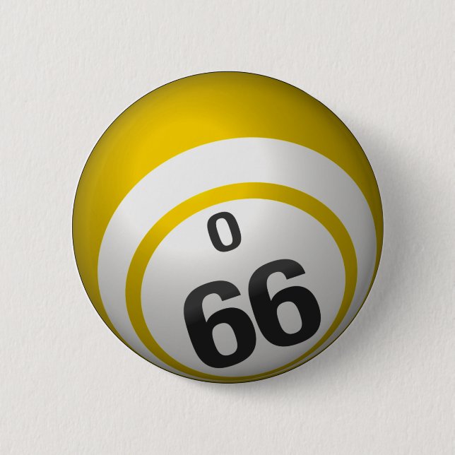 Macaron Rond 5 Cm Bouton O 66 Bingo (Devant)