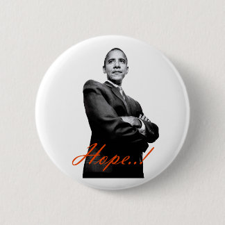 Macaron Rond 5 Cm Bouton officiel #6 d'Obama