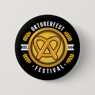 Macaron Rond 5 Cm Bouton Oktoberfest 1810