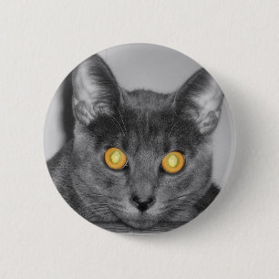 Macaron Rond 5 Cm Bouton Or Dusky