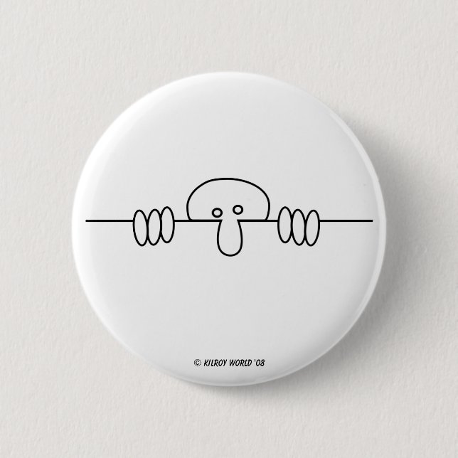 Macaron Rond 5 Cm Bouton original de Kilroy (Devant)
