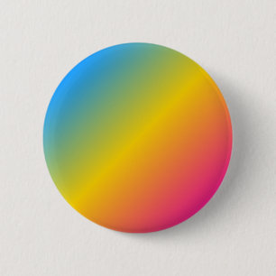 Macaron Rond 5 Cm Bouton Pansexual de fierté - gradient
