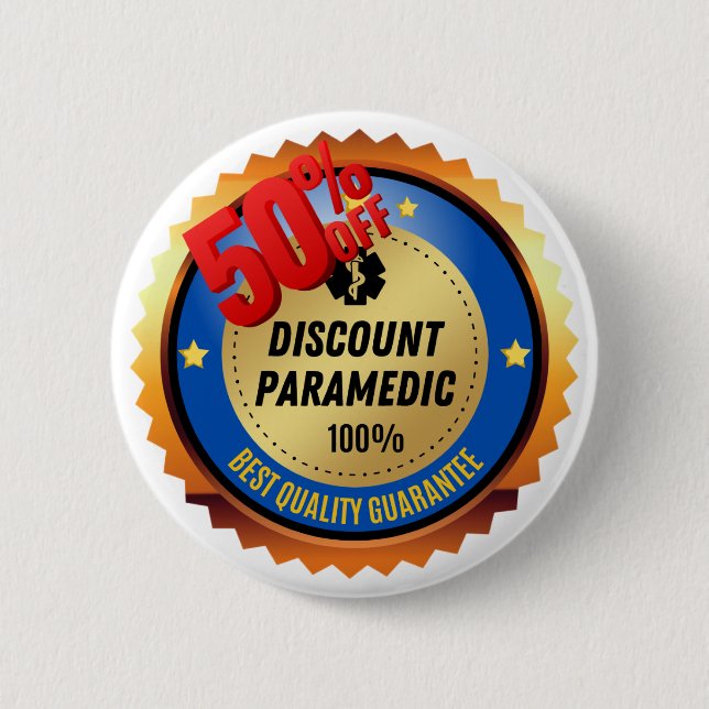 Macaron Rond 5 Cm Bouton Paramètre de remise (Devant)