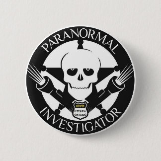 Macaron Rond 5 Cm Bouton paranormal d'investigateur