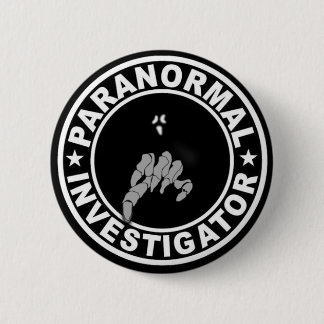 Macaron Rond 5 Cm Bouton paranormal d'investigateur