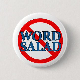 Macaron Rond 5 Cm Bouton Pas de salade Word