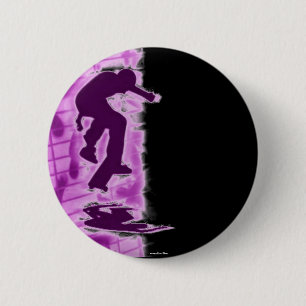 Macaron Rond 5 Cm Bouton Patinage