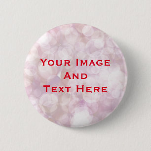 Macaron Rond 5 Cm Bouton personnalisé Image et texte