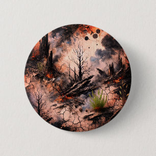 Macaron Rond 5 Cm Bouton personnalisé unique avec conception artisti
