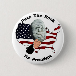 Macaron Rond 5 Cm Bouton Pete pour le président