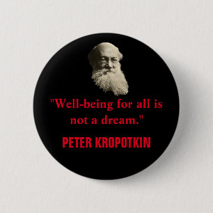 Macaron Rond 5 Cm Bouton Peter Kropotkin Bien-être pour tous les dev
