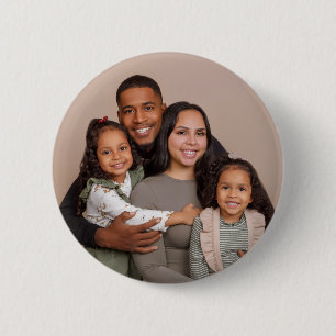 Macaron Rond 5 Cm Bouton photo personnalisé Téléchargez votre prop