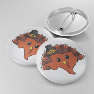 Macaron Rond 5 Cm Bouton Pilgrim Texas Turquie