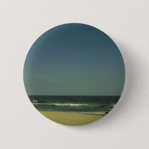 Macaron Rond 5 Cm Bouton Plage