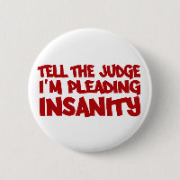 Bouton PLEA INSANITY