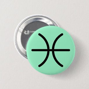 Macaron Rond 5 Cm Bouton Poissons