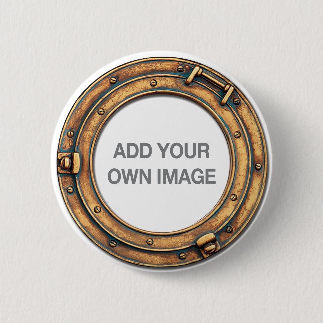 Macaron Rond 5 Cm Bouton Porthole 1 (Devant)