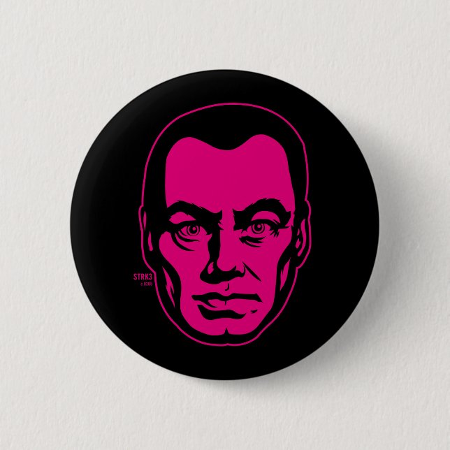 Macaron Rond 5 Cm Bouton Portrait Big Brother (Devant)