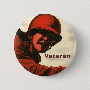 Macaron Rond 5 Cm Bouton Poster vintage 2ème guerre mondiale