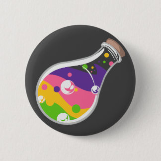 Macaron Rond 5 Cm Bouton Potion Pride Sapphique