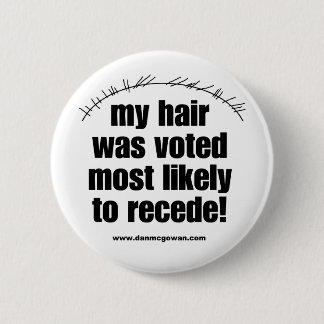 Macaron Rond 5 Cm bouton presque chauve