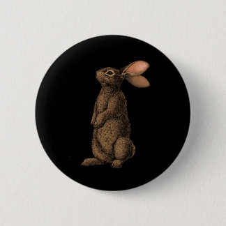 Macaron Rond 5 Cm Bouton Rabbit