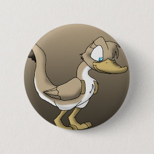 Macaron Rond 5 Cm Bouton reptile femelle de canard