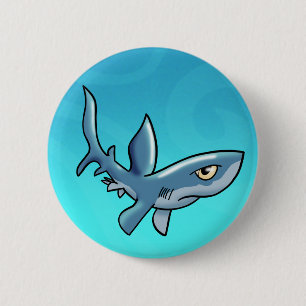 Macaron Rond 5 Cm Bouton Requin