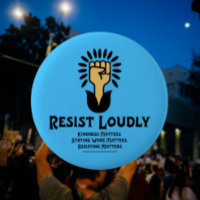 Bouton résistant | Progressiste anti-fasciste