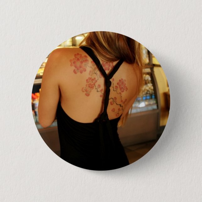 Macaron Rond 5 Cm Bouton rond (Devant)