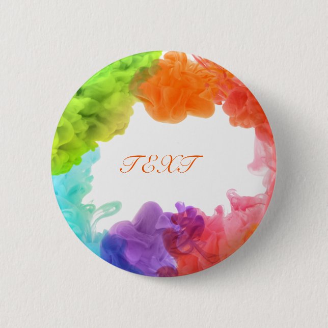 Macaron Rond 5 Cm Bouton rond (Devant)