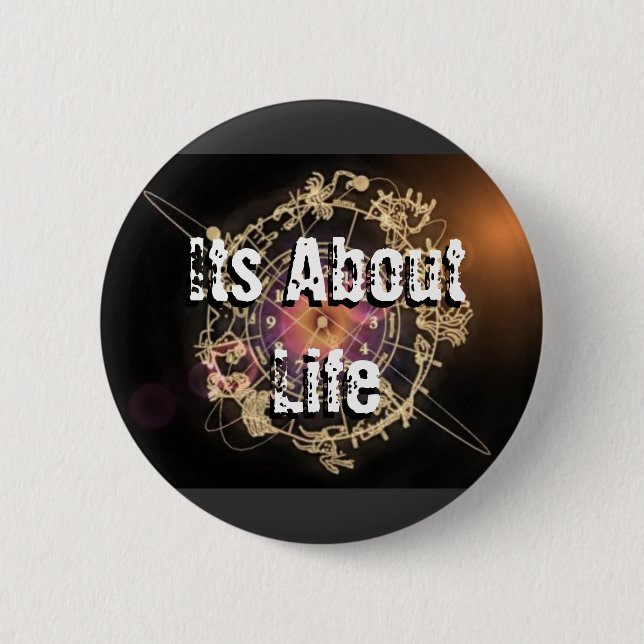 Macaron Rond 5 Cm Bouton rond (Devant)