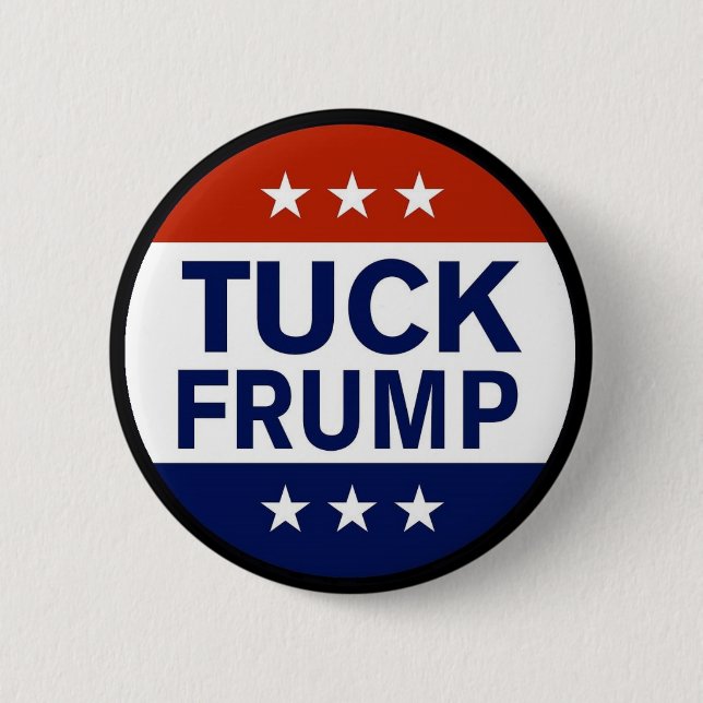 Macaron Rond 5 Cm Bouton rond anti-Trump Trump Trump Trump Frump (Devant)