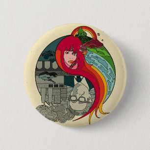 Macaron Rond 5 Cm Bouton rond - customisé