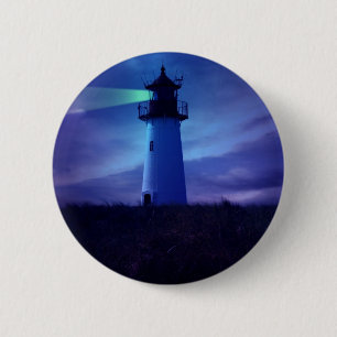 Macaron Rond 5 Cm Bouton rond de balise de phare