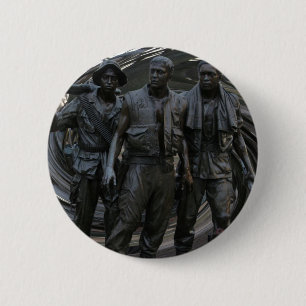 Macaron Rond 5 Cm Bouton rond de mémorial de guerre de Vietnam
