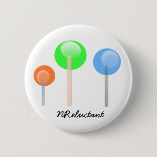 Macaron Rond 5 Cm Bouton rond de NReluctant Lolliepop