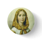 Bouton rond de pouce de ¼ de Dymphna 2 de saint