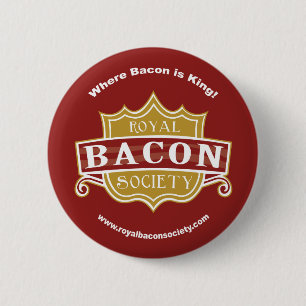 Macaron Rond 5 Cm Bouton rond de société royale de lard