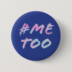 Macaron Rond 5 Cm Bouton Rond féministe #MeToo