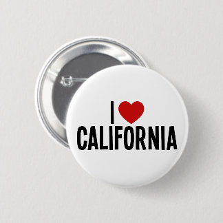 Macaron Rond 5 Cm Bouton rond I Heart California