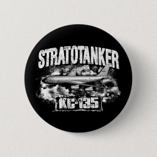 Macaron Rond 5 Cm Bouton rond KC-135 Stratotanker