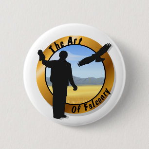 Macaron Rond 5 Cm Bouton rond médaillon Falconer