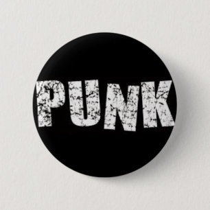 Macaron Rond 5 Cm Bouton rond "punk"
