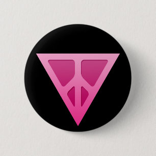 Macaron Rond 5 Cm Bouton rond Triangle Q-Paix