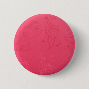 Macaron Rond 5 Cm Bouton rose Abstrait