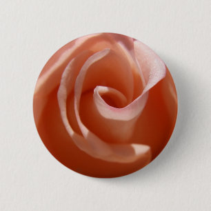 Macaron Rond 5 Cm Bouton Rose de plage