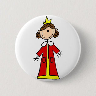 Macaron Rond 5 Cm Bouton royal de la Reine
